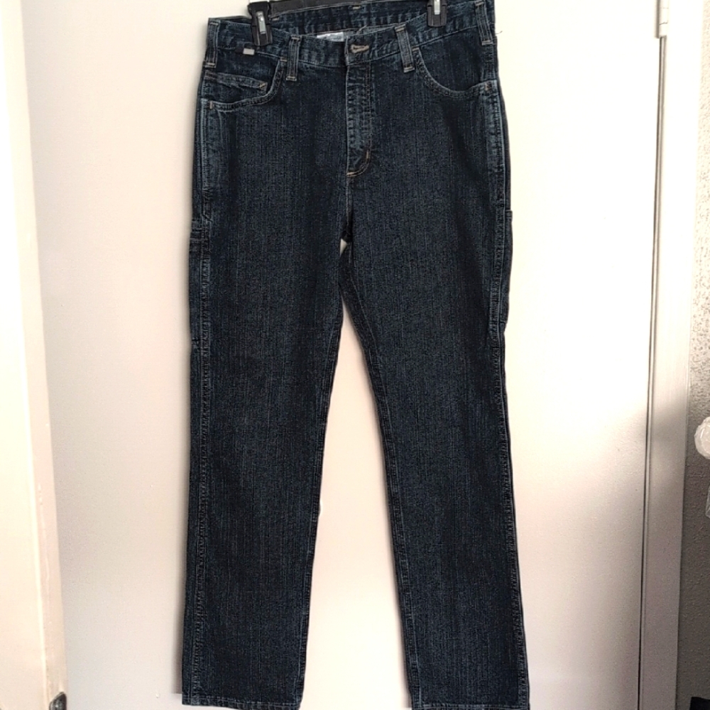 CARHARTT Work Jeans 34x32 * Need Button